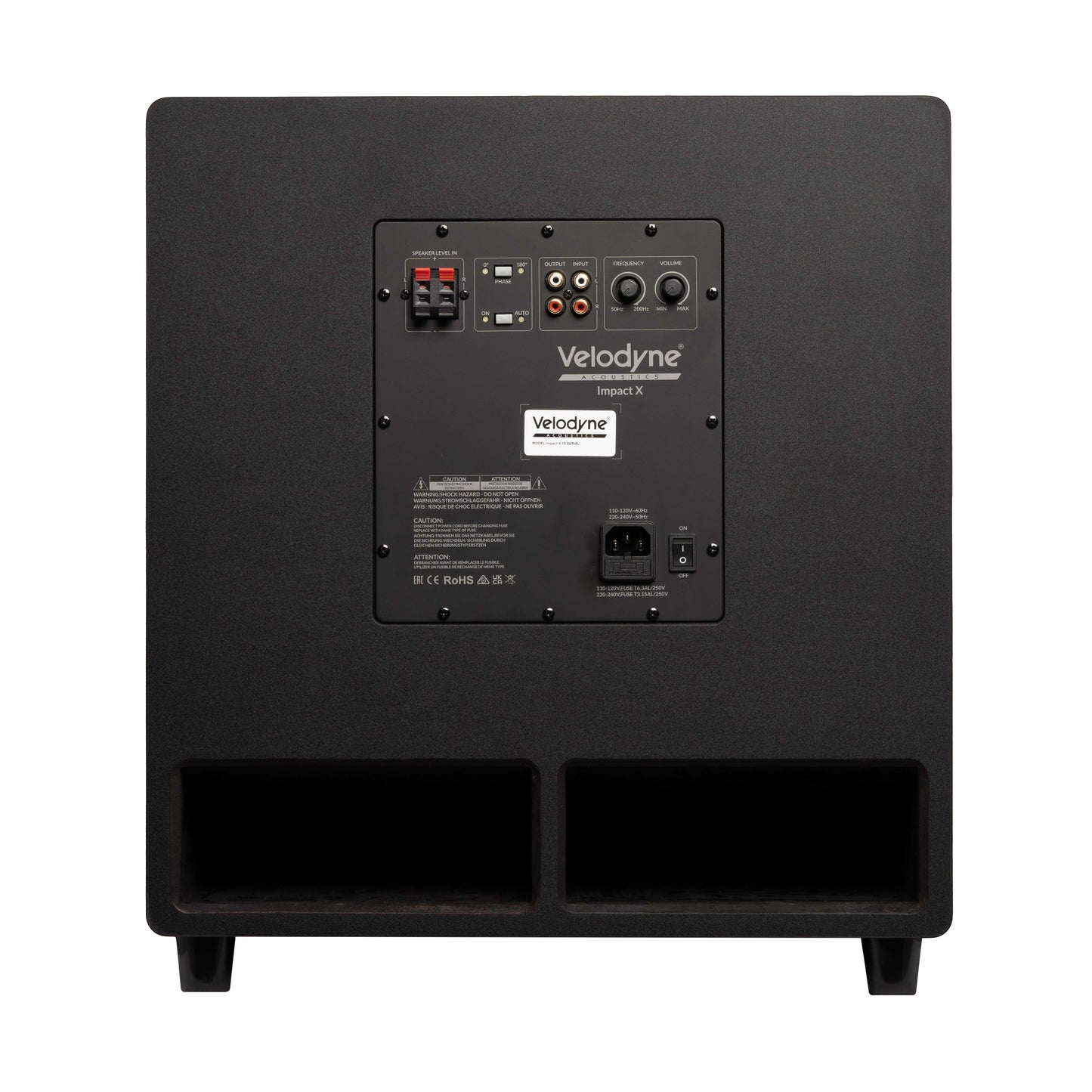 Velodyne Acoustics Impact X Subwoofers