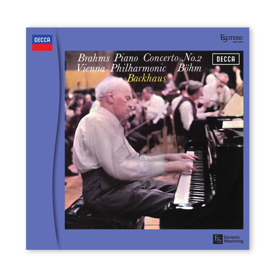 Esoteric LP - Brahms : Piano Concerto No.2 Backhaus