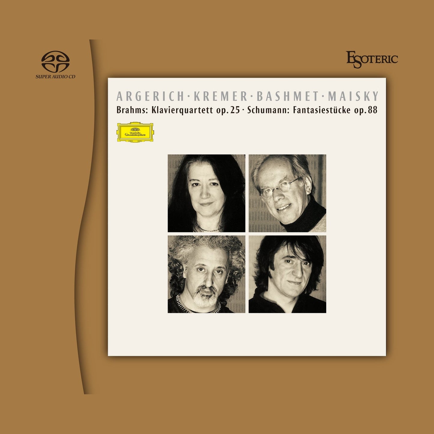 Esoteric SACD - BRAHMS Piano Quartet No.1, etc. ARGERICH・KREMER・BASHMET・MAISKY