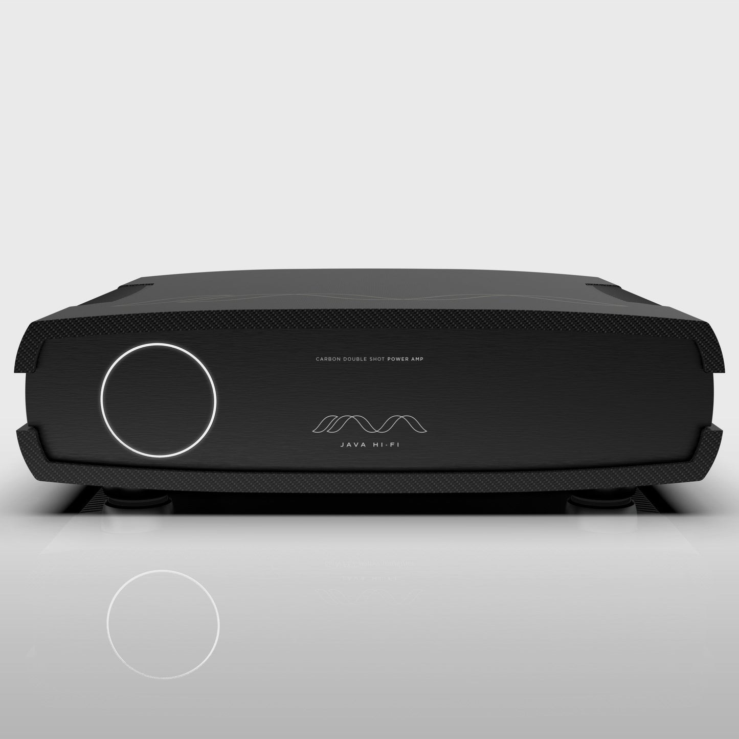 Java HiFi Double Shot GaN FET Stereo Power Amplifier - Carbon