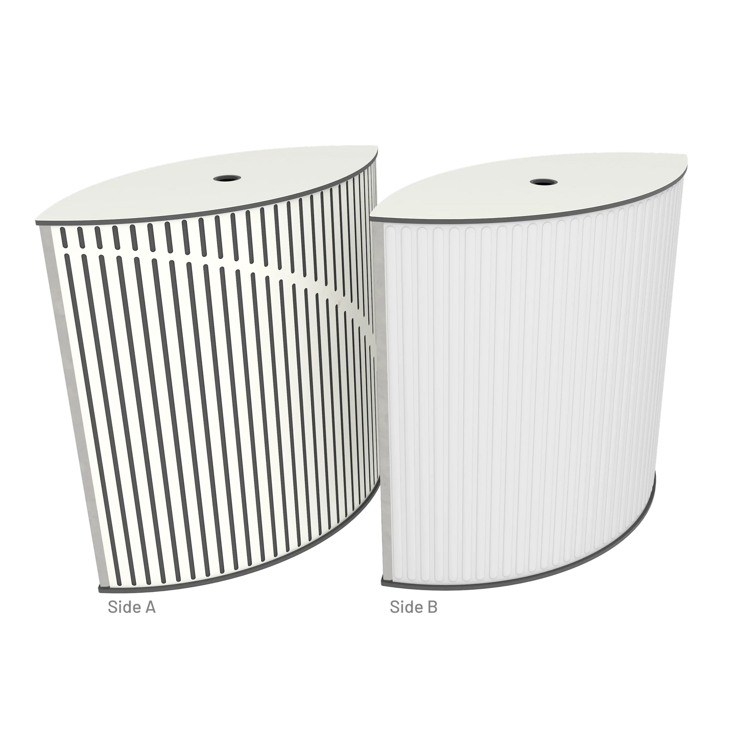 Vicoustic VicTotem Ultra VMT Extra Module Free Standing Hybrid Acoustic Panel in Natural White