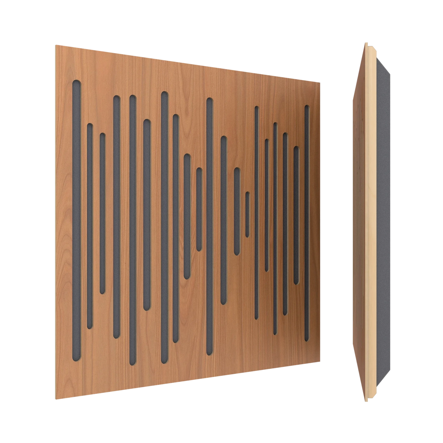 Vicoustic Wavewood Ultra Lite Sound Absorbing Acoustic Panel in Locarno Cherry