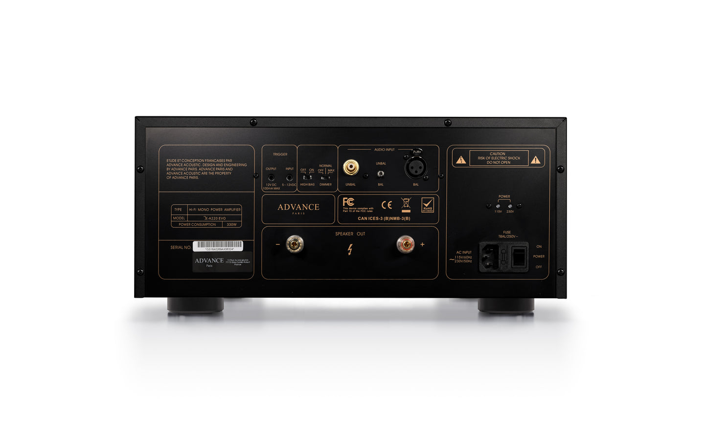Advance Paris X-A220 EVO Mono Amplifier
