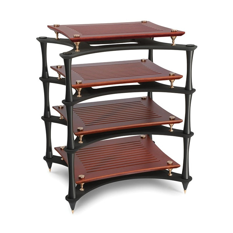 Quadraspire X-Reference Shelf without Columns, includes Bronze Feet/Locators BUNDLE SKU