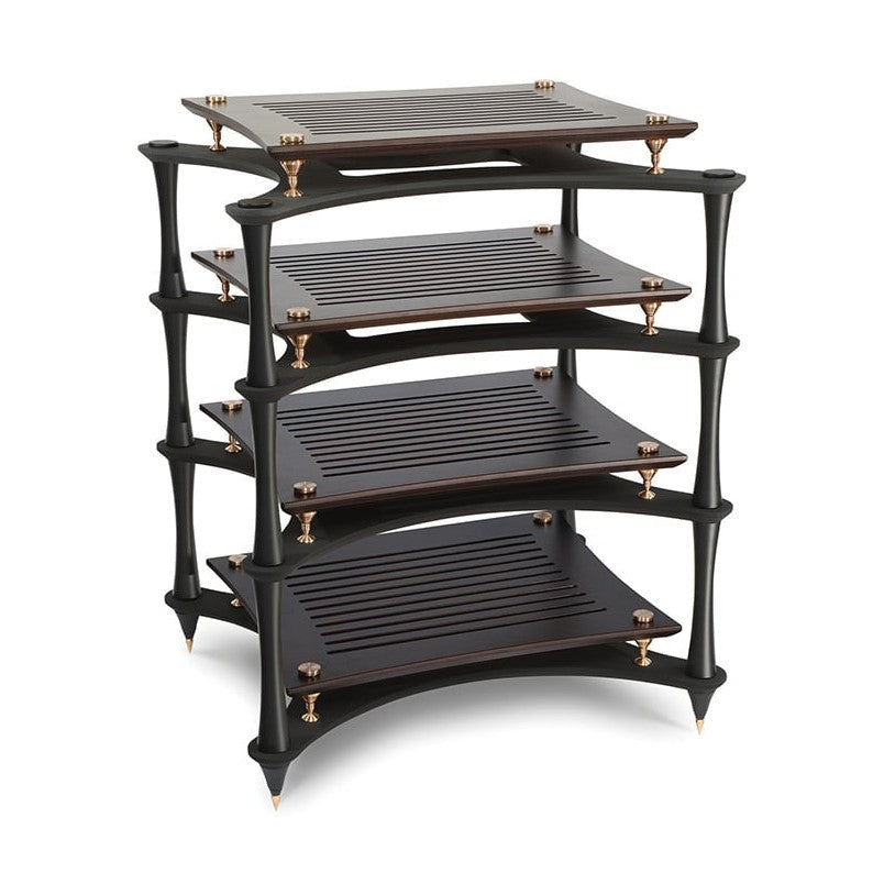 Quadraspire X-Reference Shelf without Columns, includes Bronze Feet/Locators BUNDLE SKU