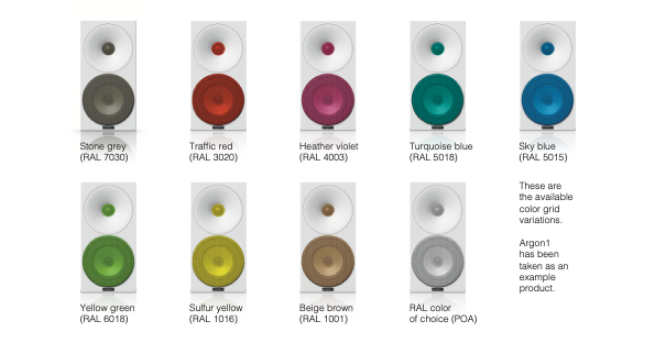 amphion Argon3LX - Custom Grille Color