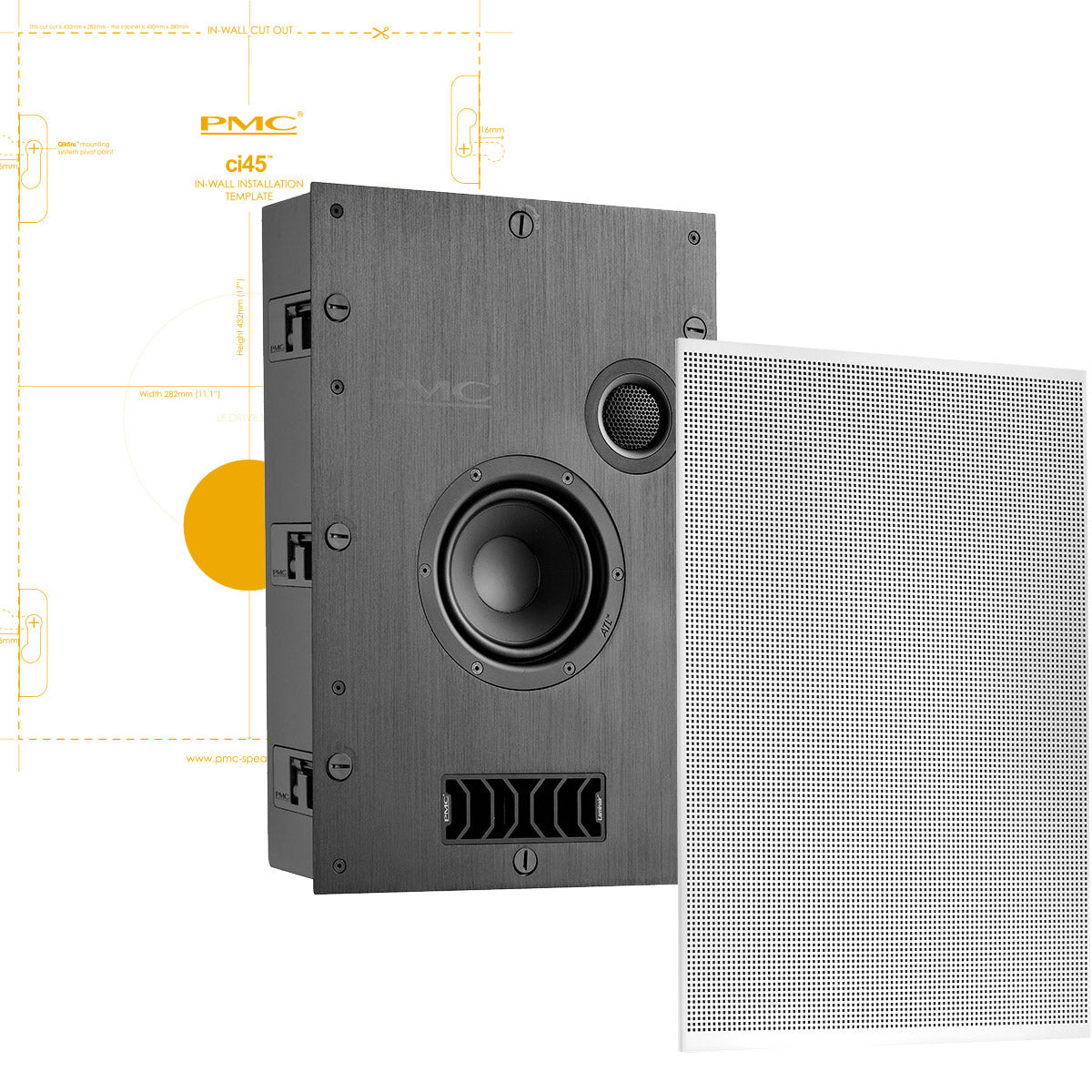 PMC ci45 In-Wall Speaker