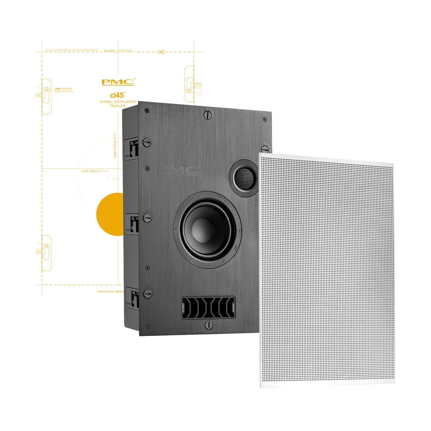 PMC ci45 In-Wall Speaker - OPEN BOX
