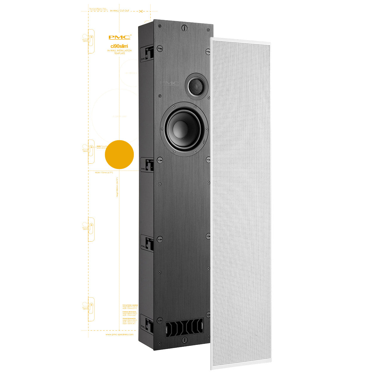 PMC ci90slim In-Wall Speaker