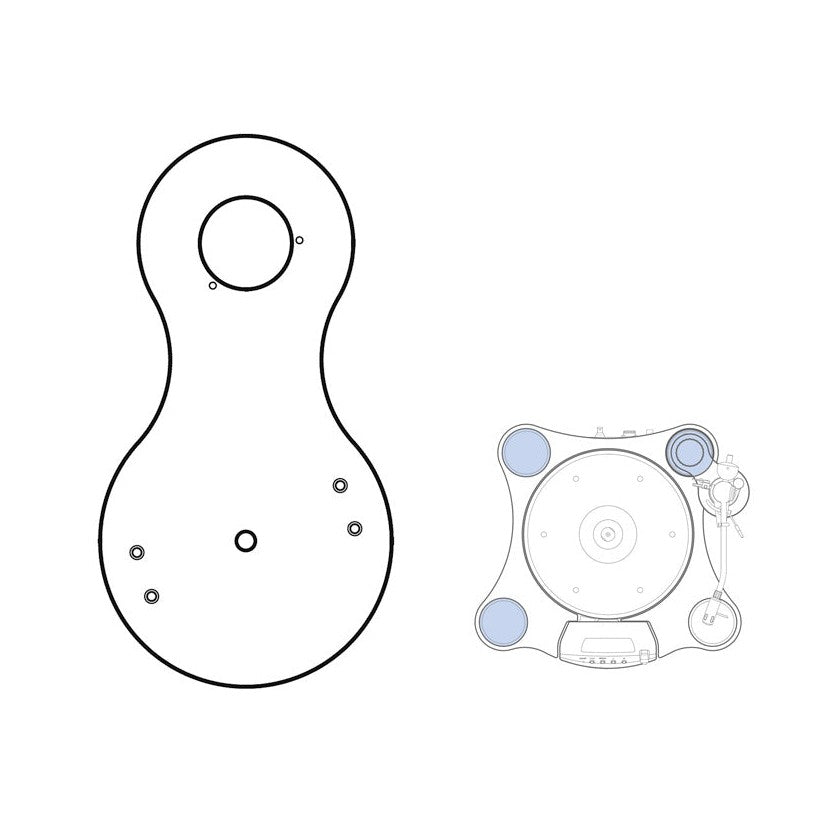 Esoteric Grandioso T1 Armbase Kit
