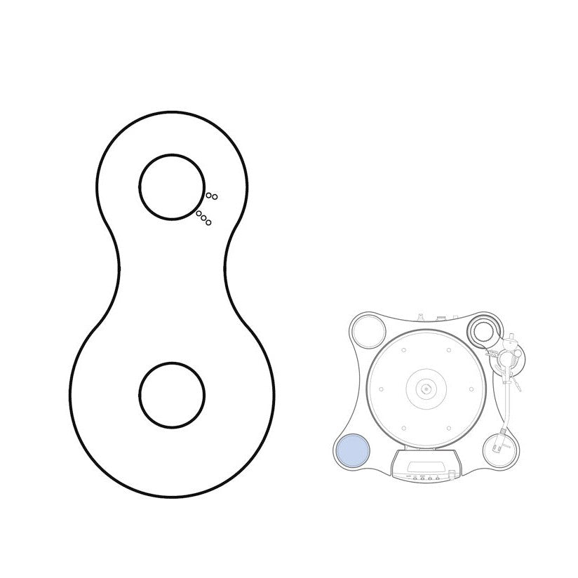 Esoteric Grandioso T1 Armbase Kit