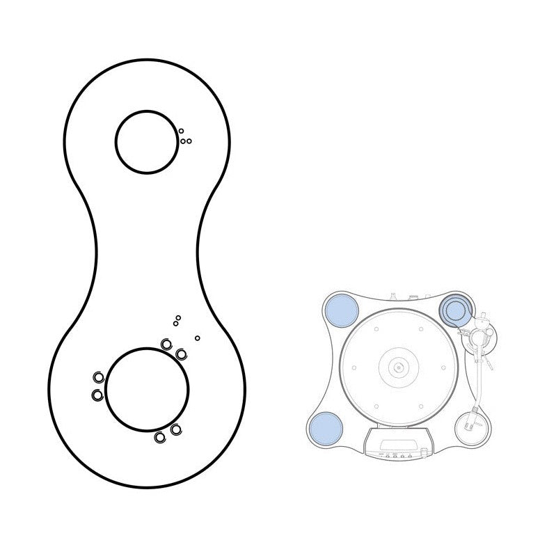Esoteric Grandioso T1 Armbase Kit