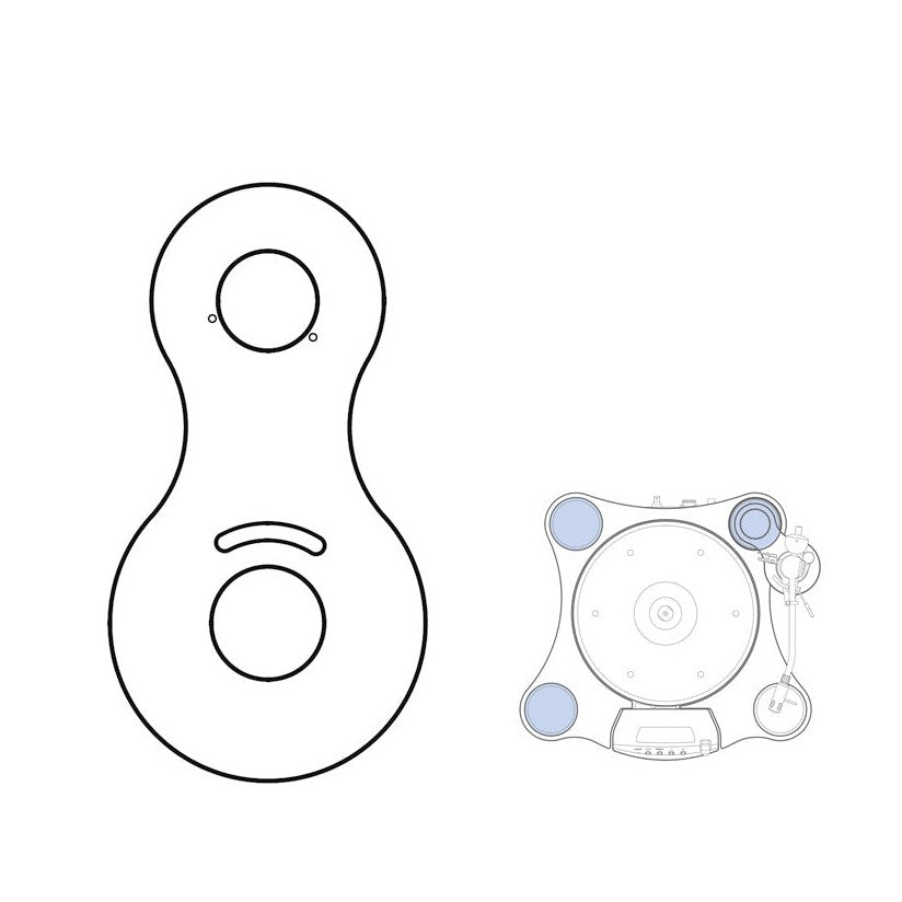 Esoteric Grandioso T1 Armbase Kit