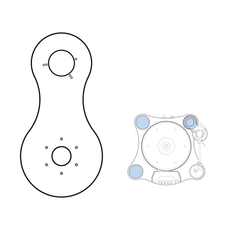 Esoteric Grandioso T1 Armbase Kit