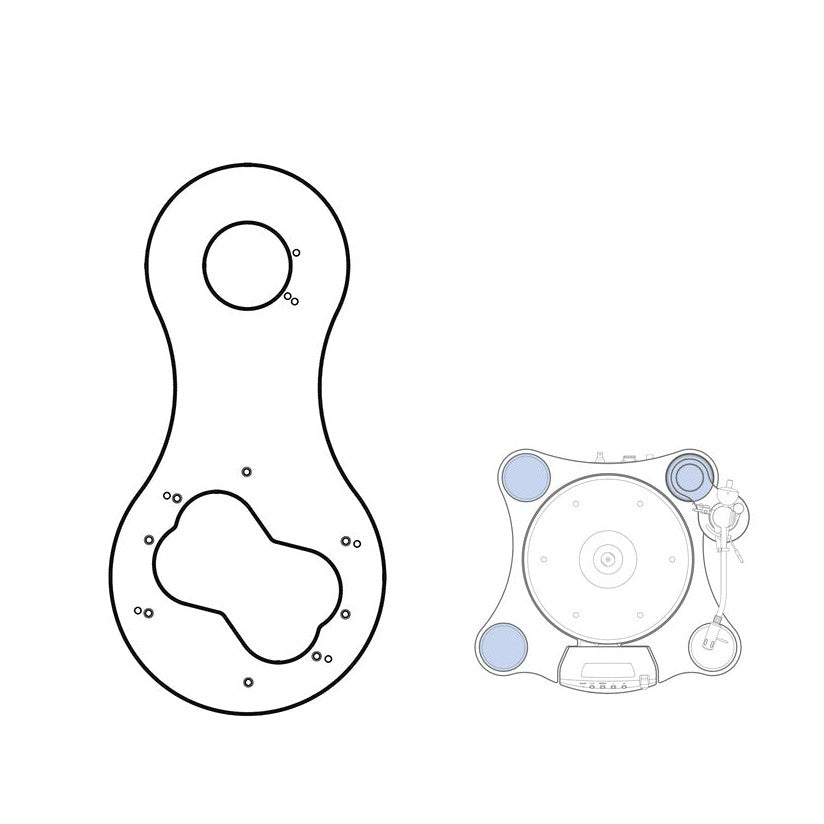 Esoteric Grandioso T1 Armbase Kit