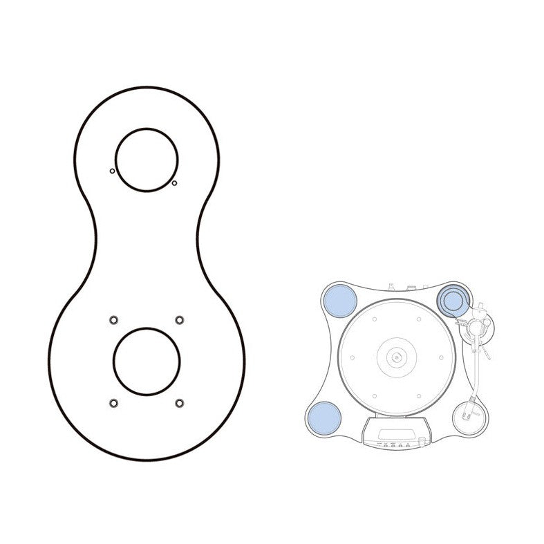 Esoteric Grandioso T1 Armbase Kit