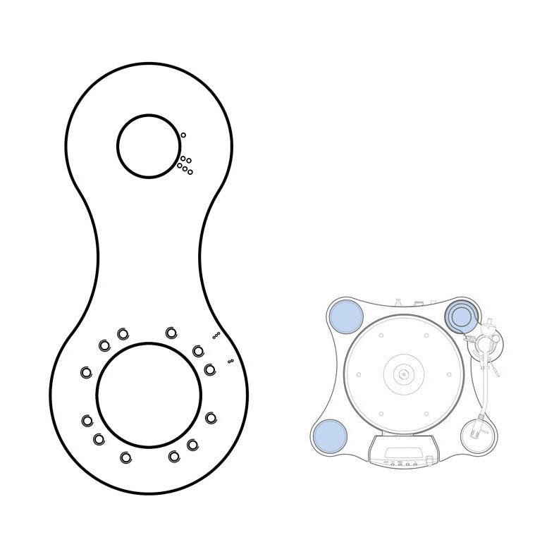 Esoteric Grandioso T1 Armbase Kit