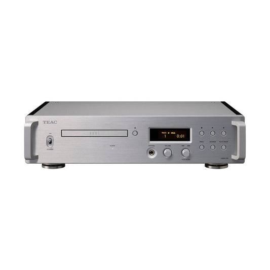 TEAC VRDS-701 Dual Monaural USB/DAC CD Player/Pre-Amp/Headphone Amplifier - Silver - J