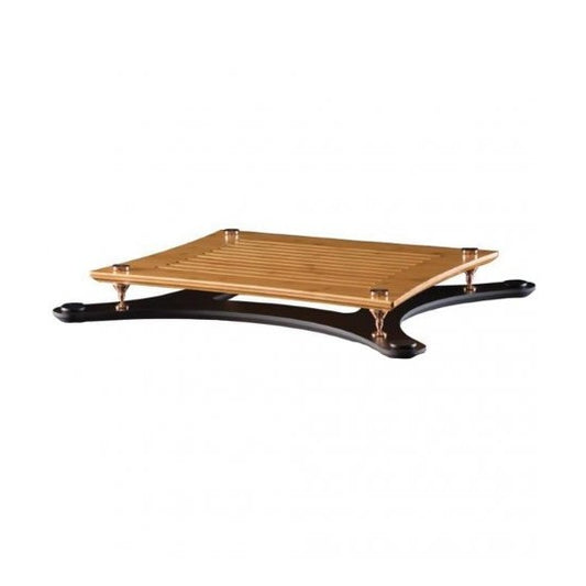 Quadraspire X-Reference Shelf without Columns, includes Bronze Feet/Locators BUNDLE SKU