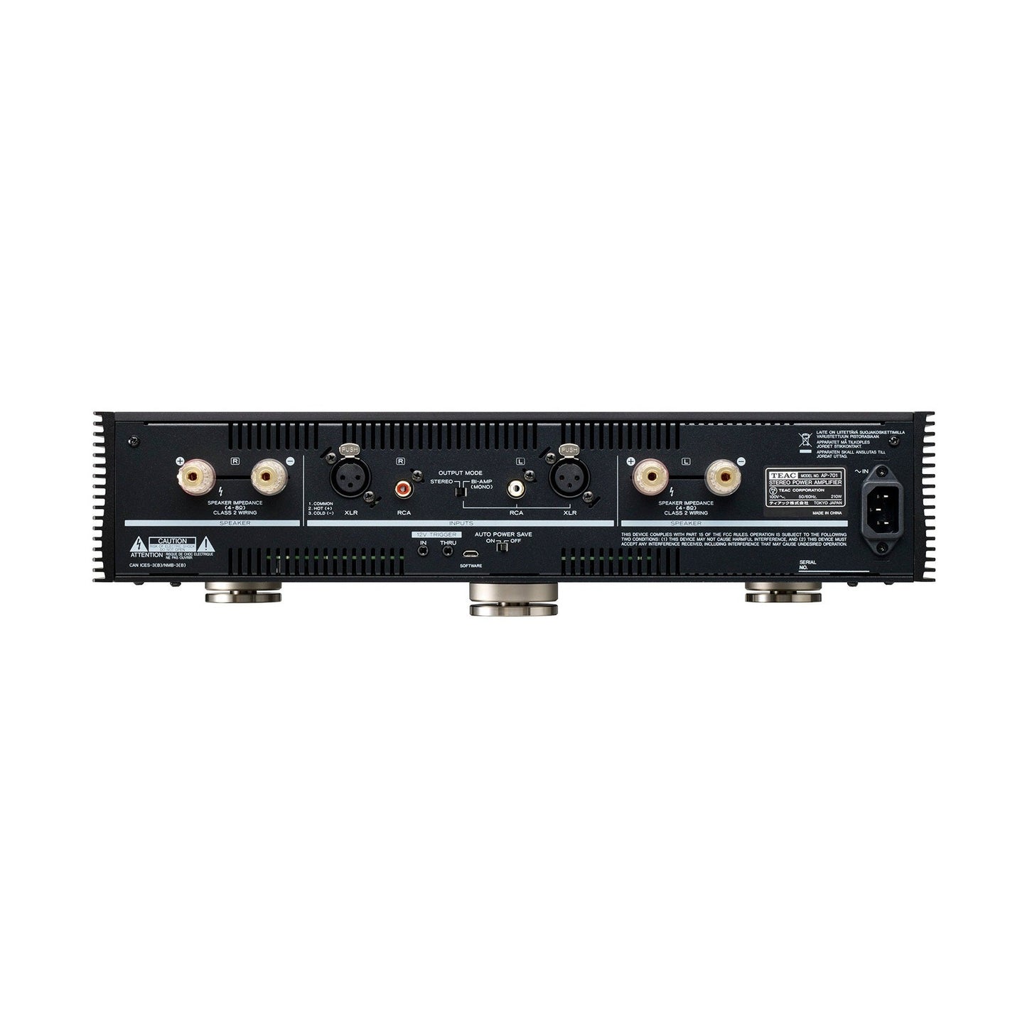 TEAC AP-701 Stereo Power Amplifier