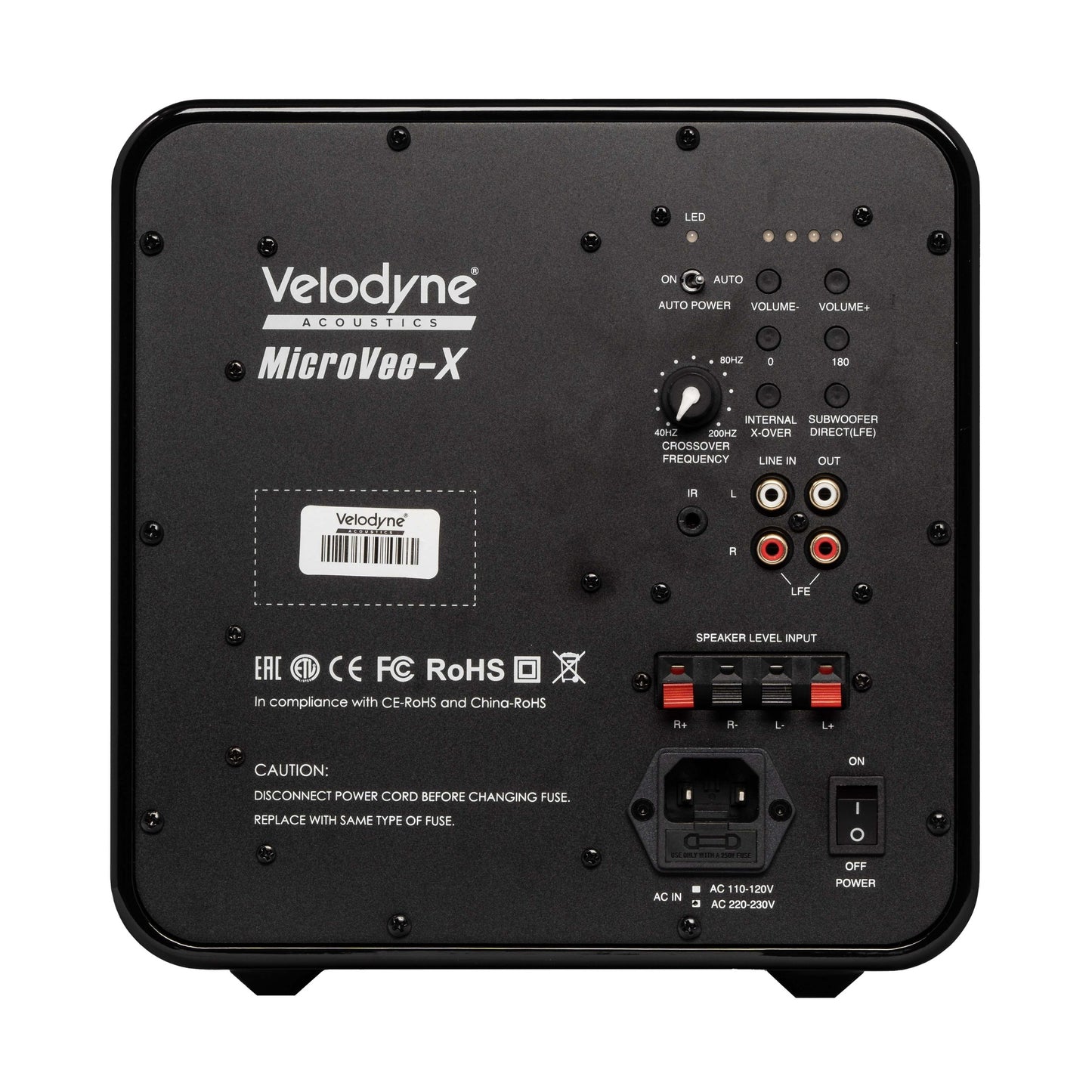 Velodyne Acoustics MicroVee X Subwoofer - B-Stock