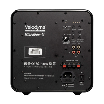 Velodyne Acoustics MicroVee X Subwoofer - B-Stock