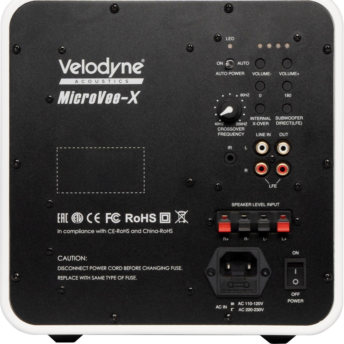 Velodyne Acoustics MicroVee X Subwoofer - B-Stock