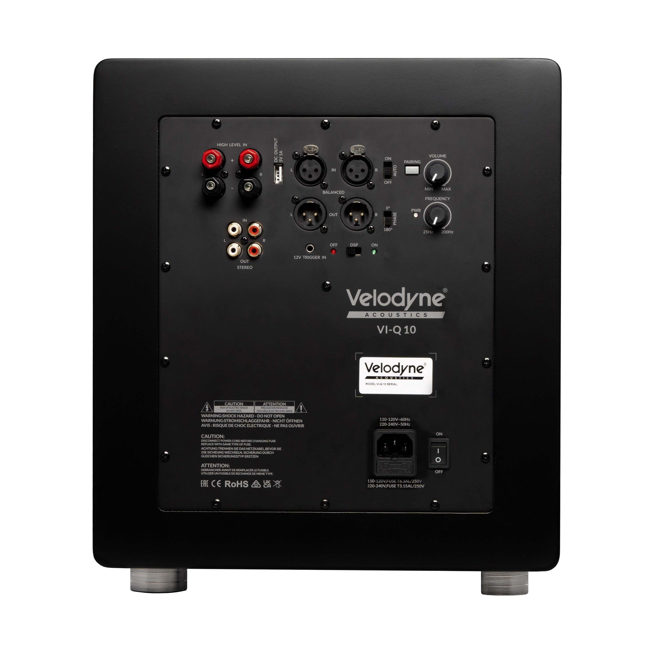 Velodyne Acoustics VI-Q Subwoofers – Playback Distribution