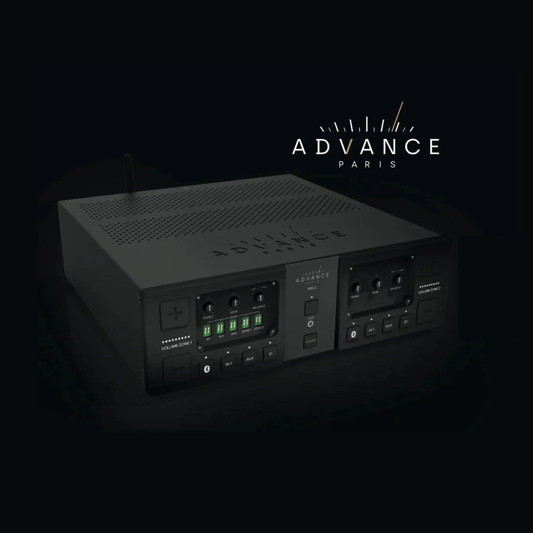 Advance Paris A-PRO2 shown with optional A-WRM local wall controls