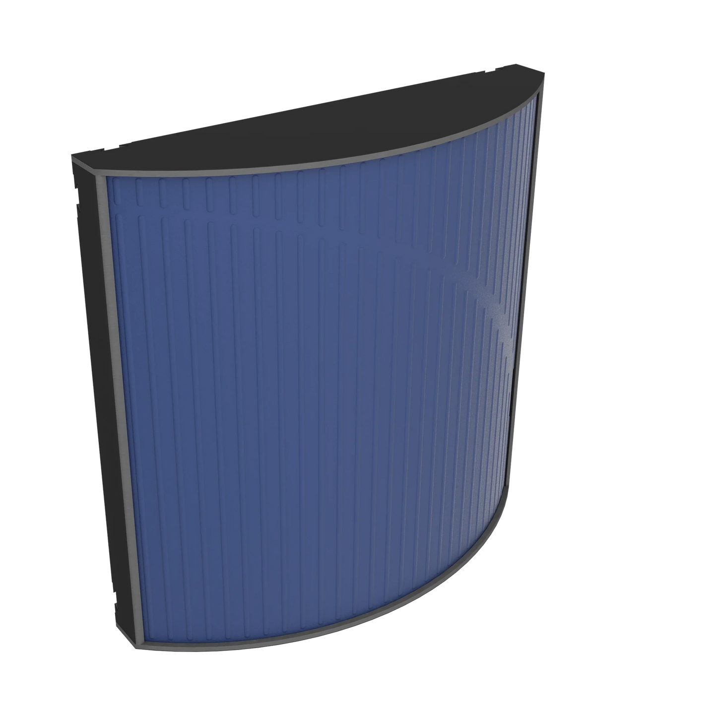 Vicoustic Cinema Round Ultra VMT Sound Absorbing Acoustic Panel in Blue and Black Matte