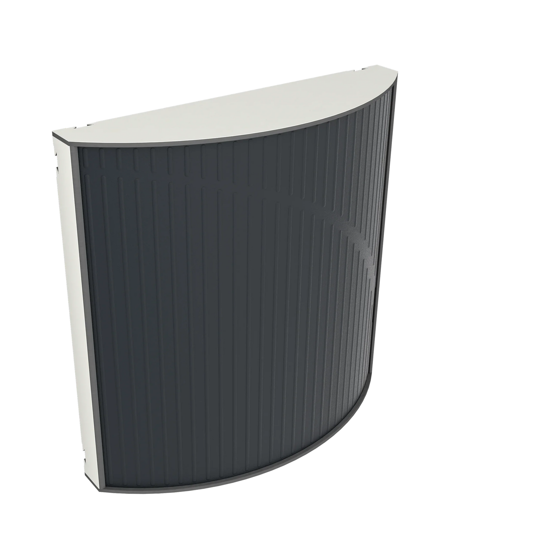 Vicoustic Cinema Round Ultra VMT Sound Absorbing Acoustic Panel in Black and White Matte