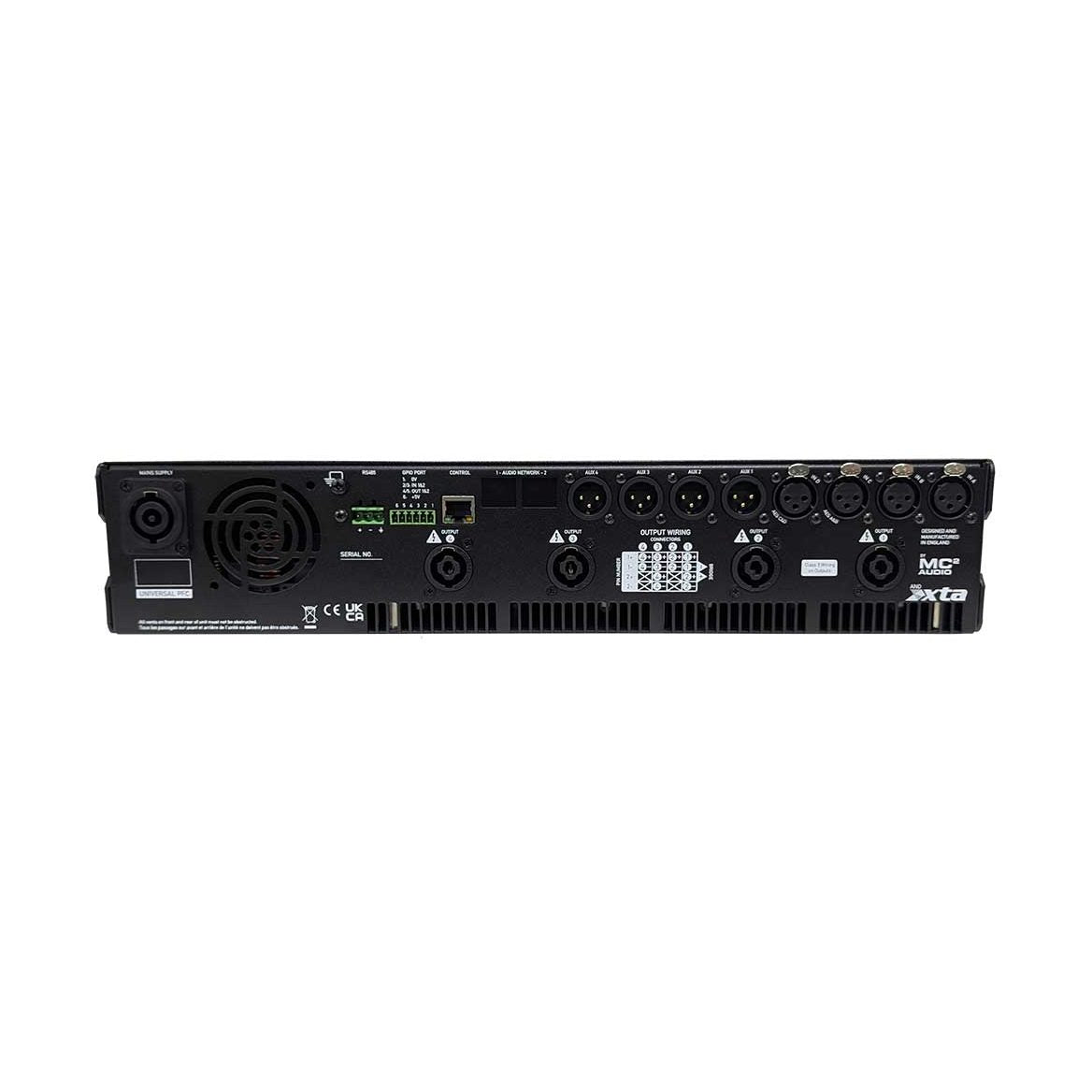 MC² D100-X DSP Delta-Series Amplifier
