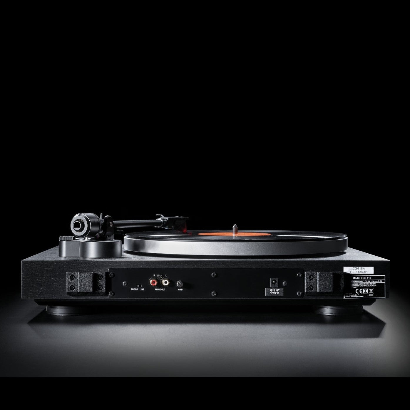 Dual CS 418 Manual Belt Drive Turntable
