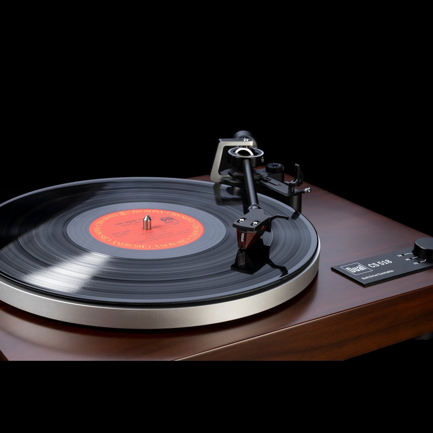 Dual CS 518 Manual Belt Drive Turntable