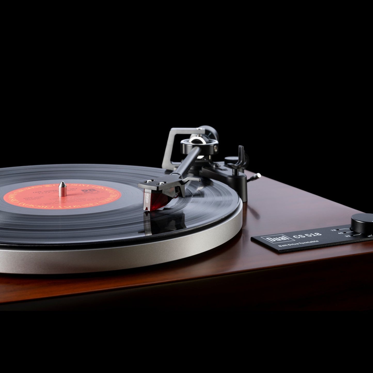Dual CS 518 Manual Belt Drive Turntable