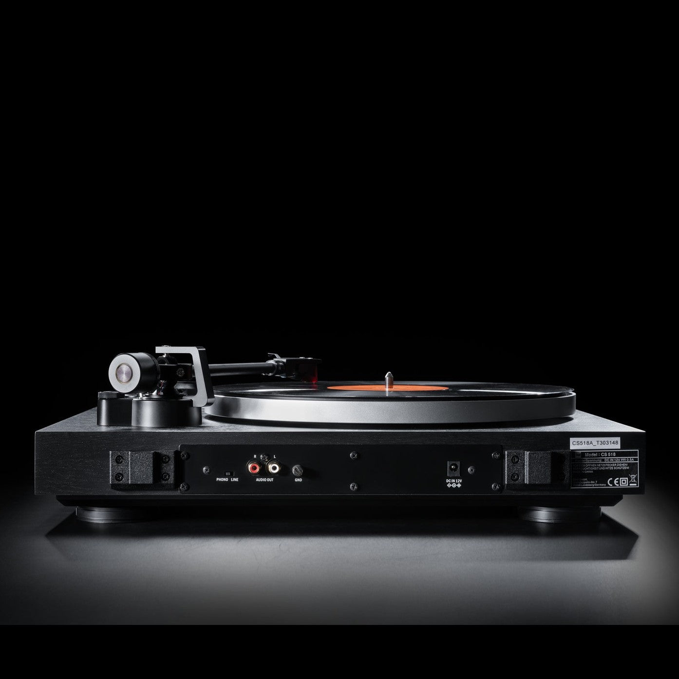 Dual CS 518 Manual Belt Drive Turntable
