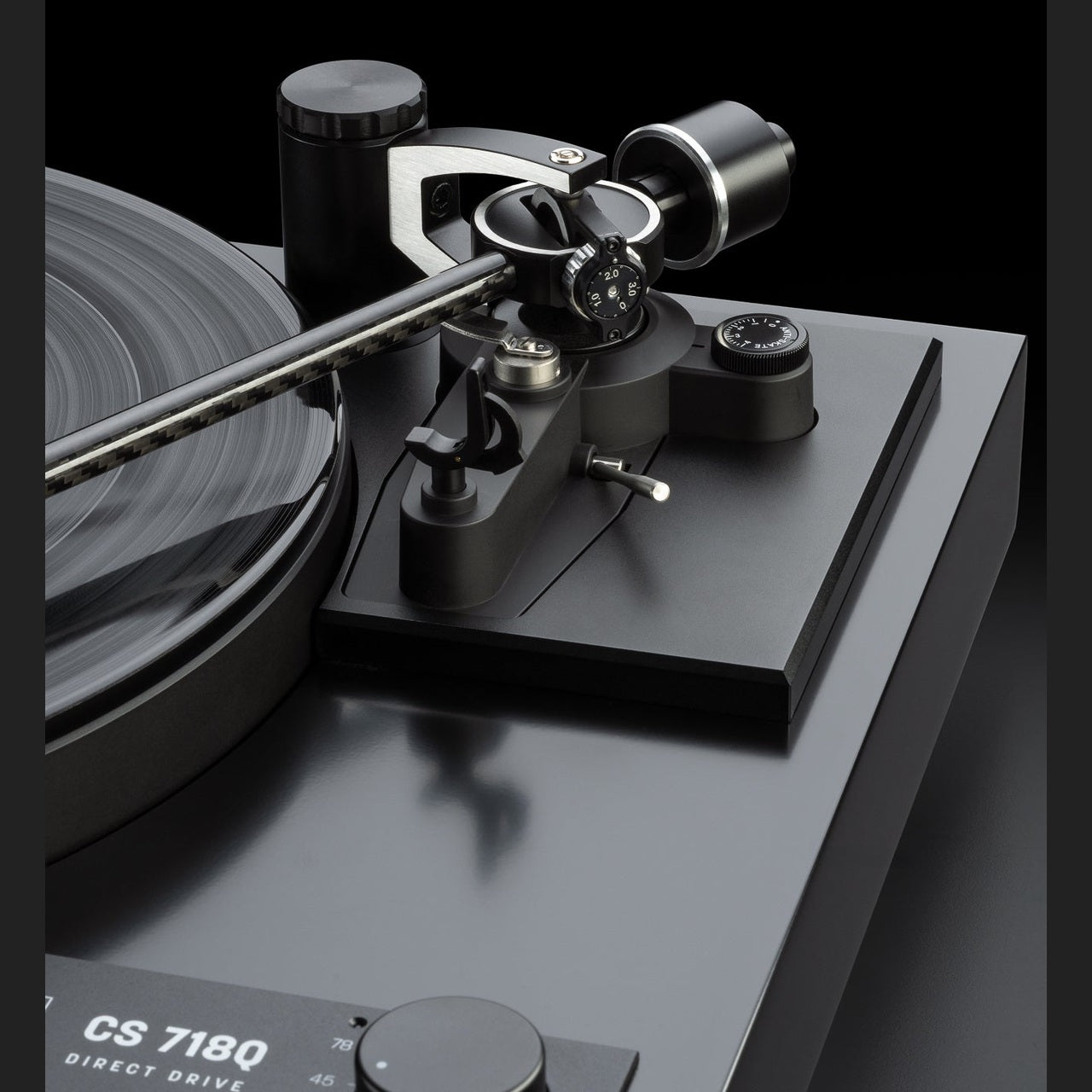 Dual CS 718 Flagship Direct Drive Manual Turntable