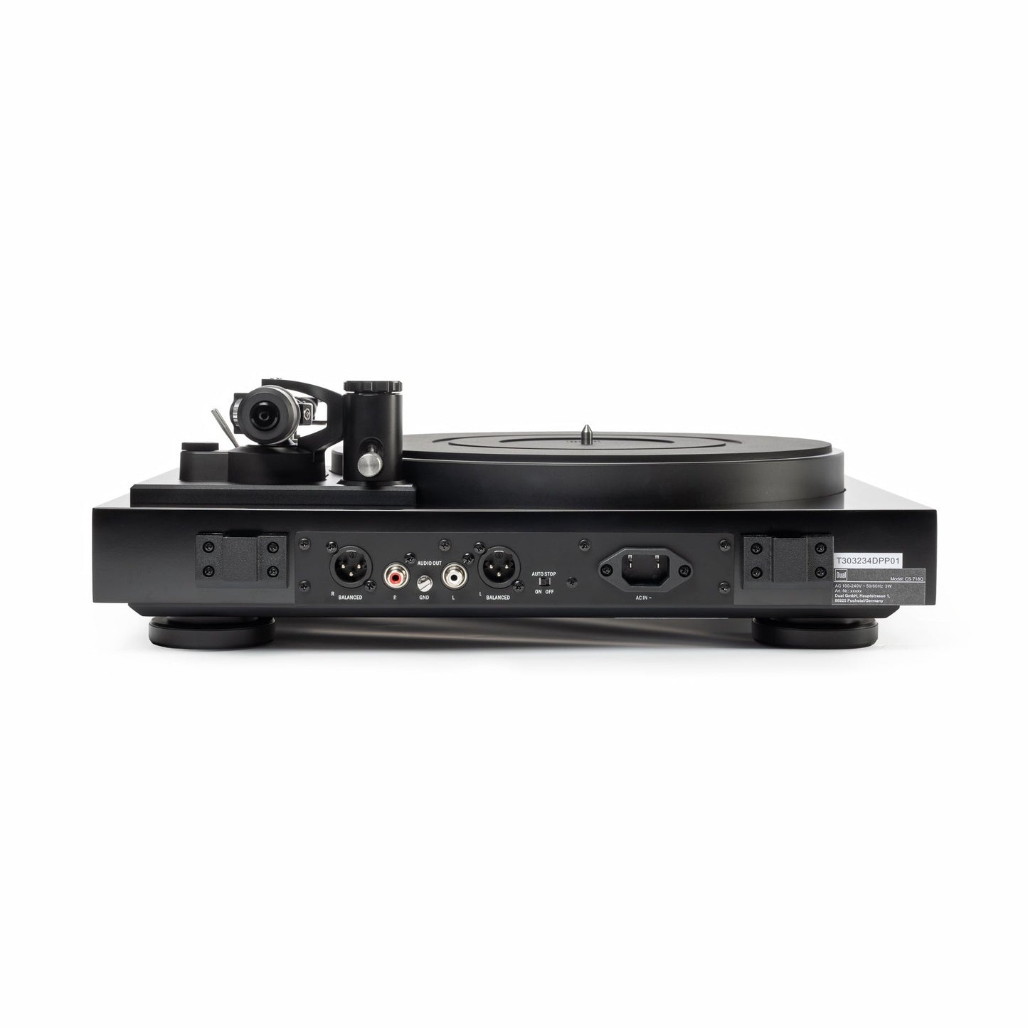Dual CS 718 Flagship Direct Drive Manual Turntable