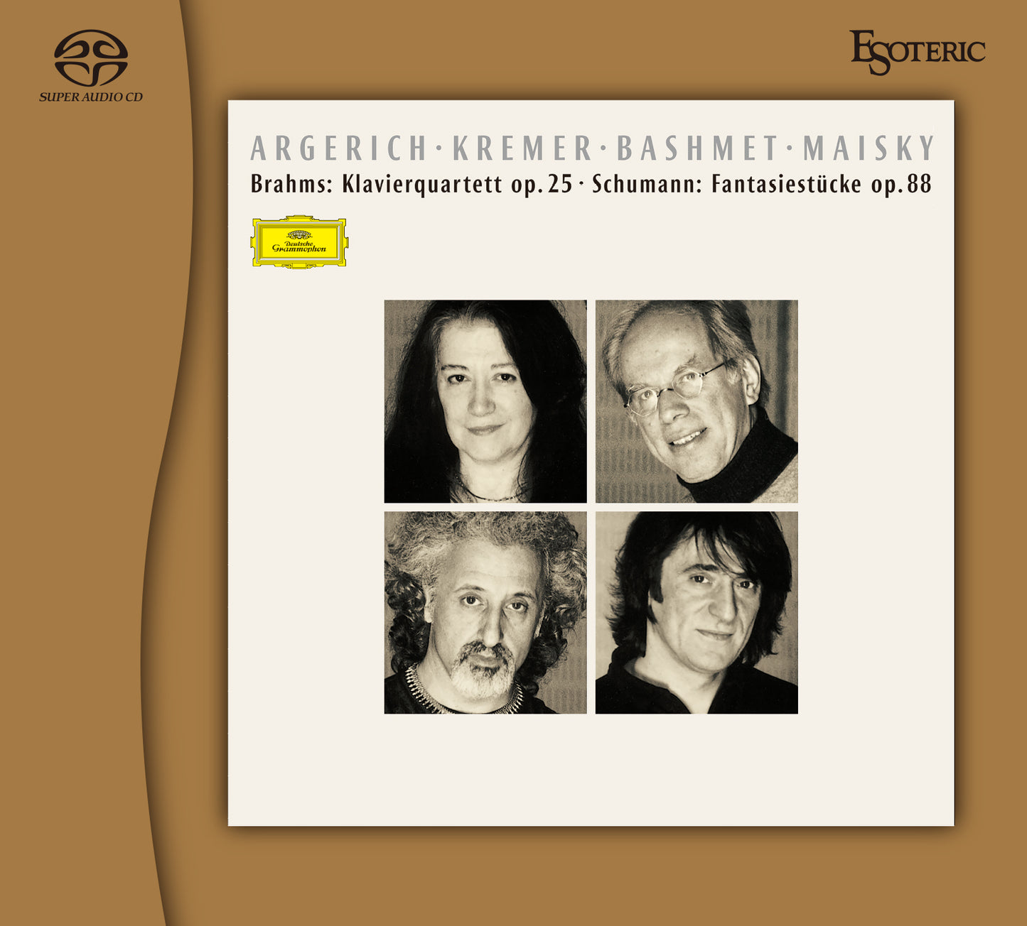 Esoteric SACD - BRAHMS Piano Quartet No.1, etc. ARGERICH・KREMER・BASHMET・MAISKY