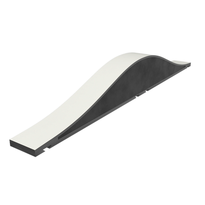 Vicoustic Flexi Wave Ultra Hybrid Sound Absorbing and Diffuser Acoustic Panel in White Matte