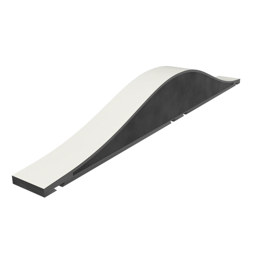 Vicoustic Flexi Wave Ultra Hybrid Sound Absorbing and Diffuser Acoustic Panel in White Matte