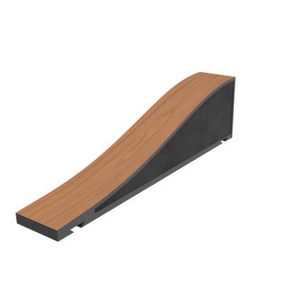 Vicoustic Flexi Wave Ultra Hybrid Sound Absorbing and Diffuser Acoustic Panel in Locarno Cherry