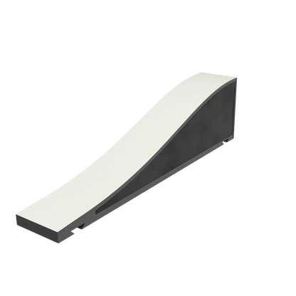 Vicoustic Flexi Wave Ultra Hybrid Sound Absorbing and Diffuser Acoustic Panel in White Matte