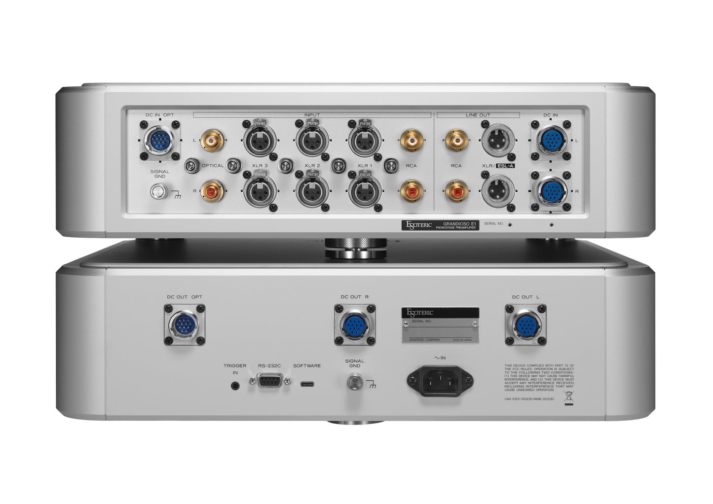 Esoteric Grandioso E1 Balanced Phonostage Preamplifier with Separate Power Supply