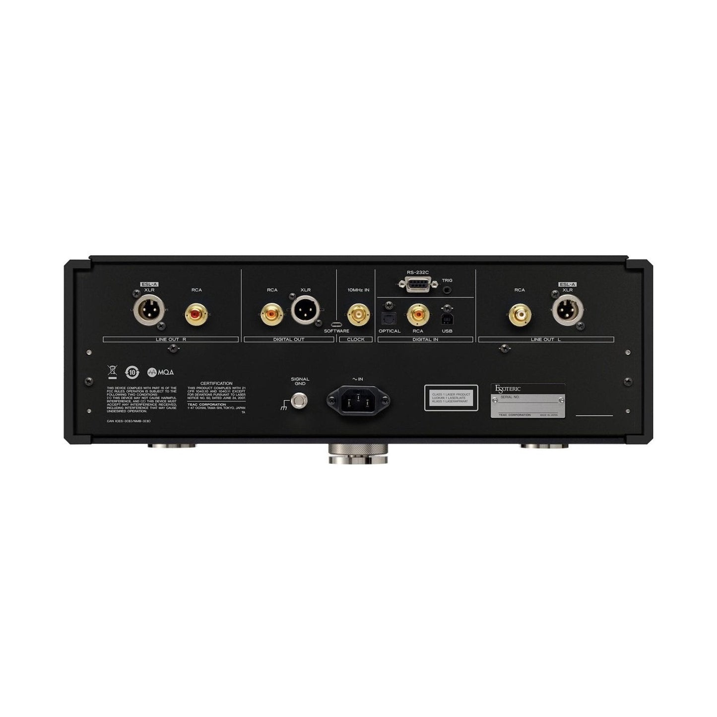 Esoteric K-01XD SE SACD/CD Player