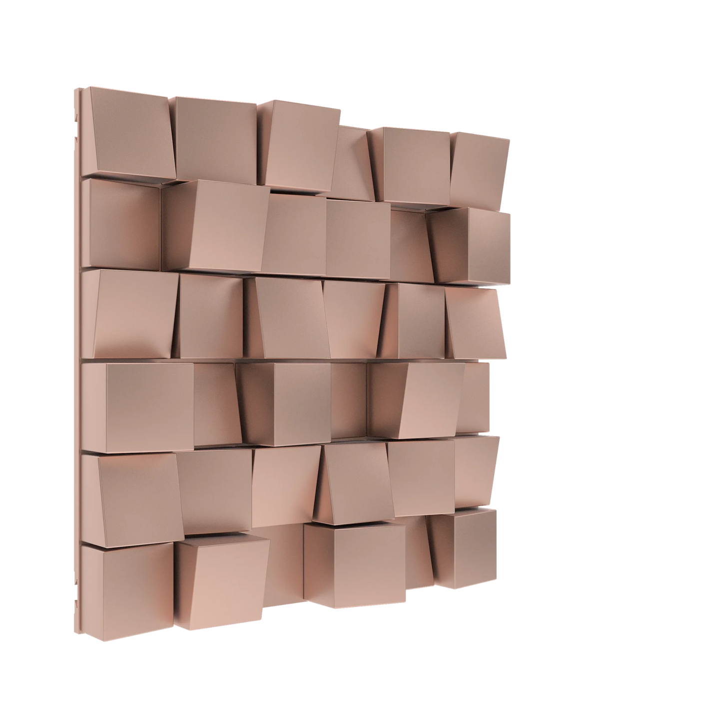 Vicoustic Multifuser Wood MKII Sound Diffuser Acoustic Panel in Metallic Copper
