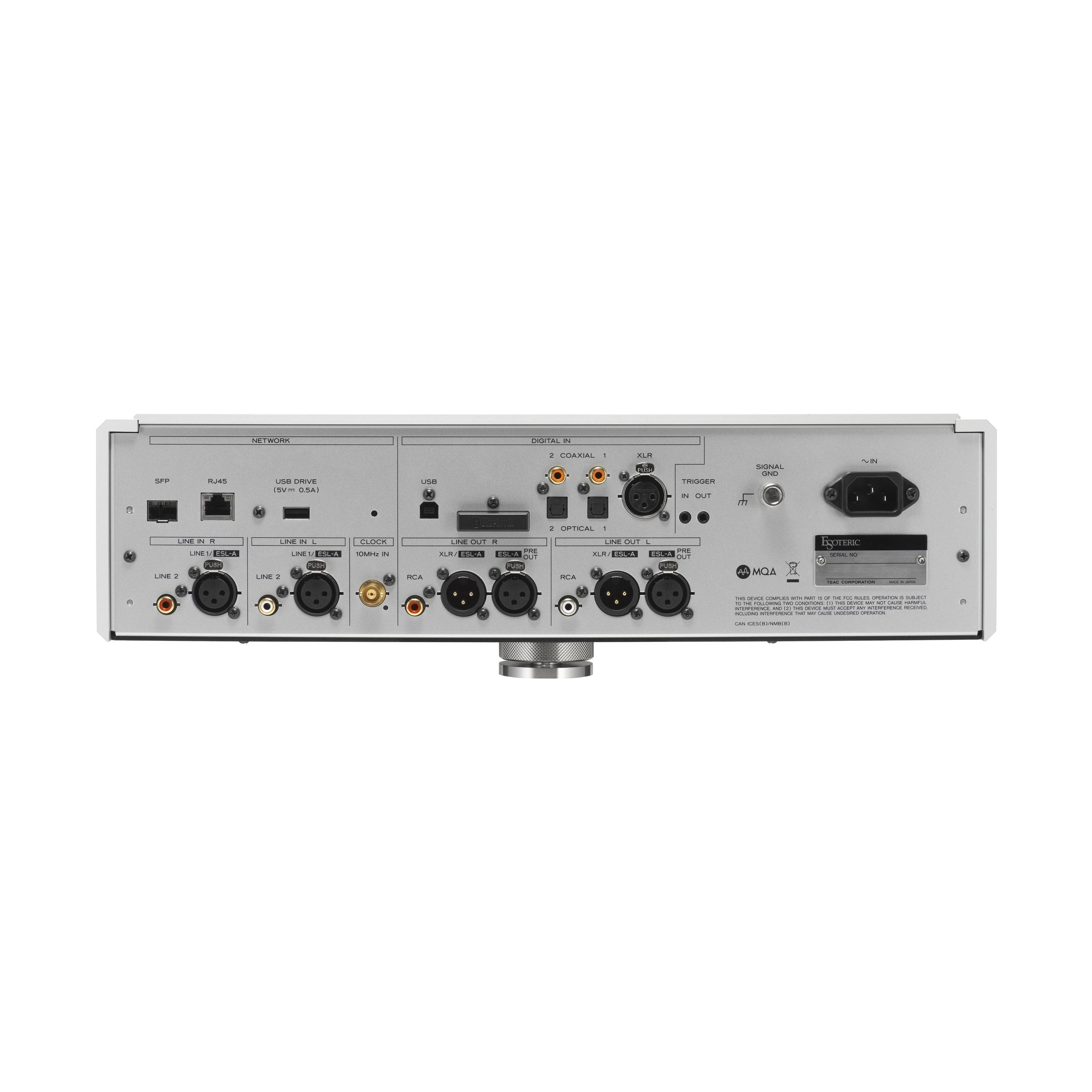 Esoteric N-05XE Network DAC/Preamplifier – Playback Distribution