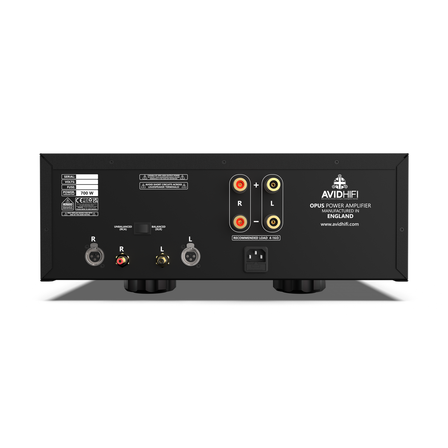AVID HiFi OPUS Stereo Power Amplifier Pre Power
