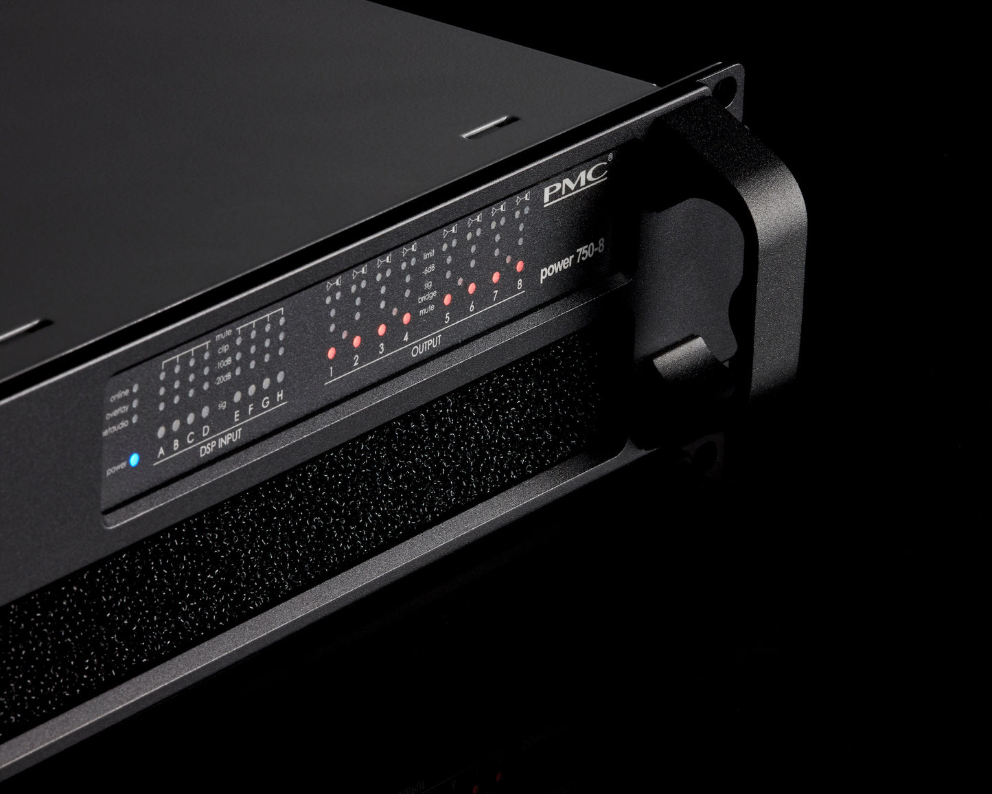 PMC power750-8 Eight Channel Amplifier