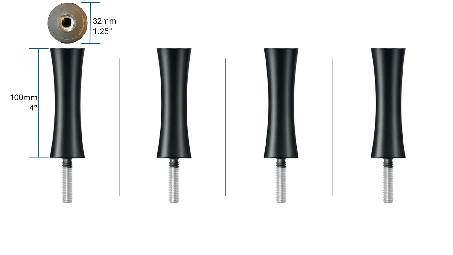 Quadraspire SV100/32mm (4") Columns (set of 4)